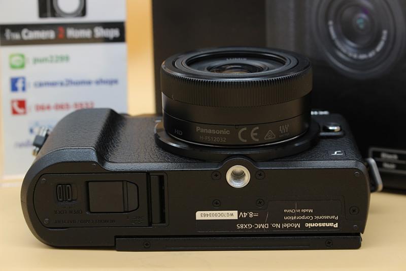 ขาย Panasonic LUMIX DMC GX85 + Lens 12-32mm สภาพสวยใหม่ เครื่องประกันศูนย์ มีประกันเพิ่มอีก3ปี ถึง 17/01/65 ชัตเตอร์ 1,122รูป เมนูไทย จอติดฟิล์มแล้ว มี WIF